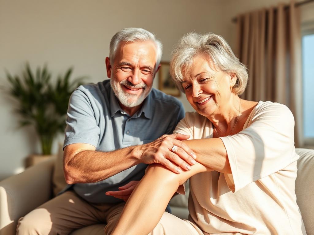 Couple in Israel enjoying pain-free mobility